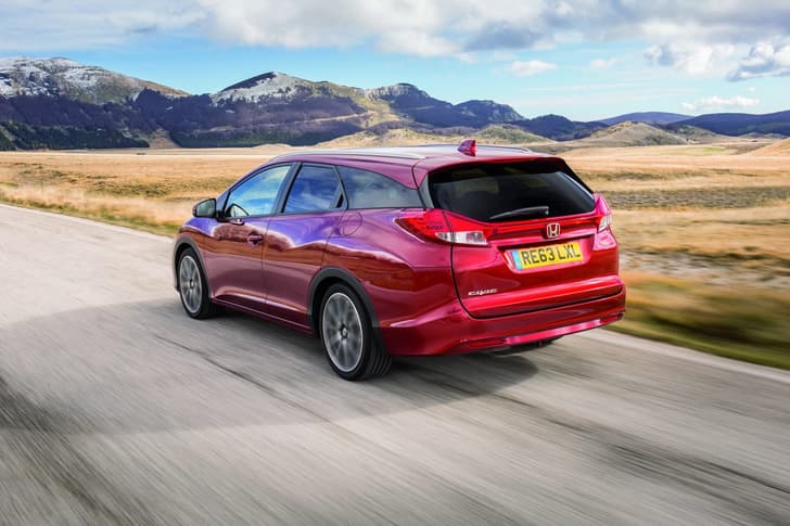 New Honda Civic Tourer photo gallery
